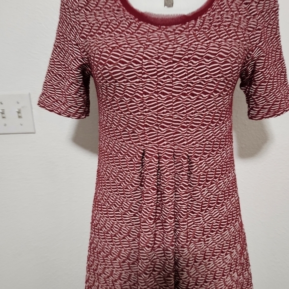 anthropologie Maeve pleating details raw hem shear details size small - Picture 2 of 16